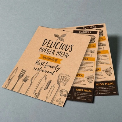 Brown Kraft Flyer