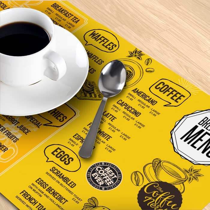 Placemat And Cup